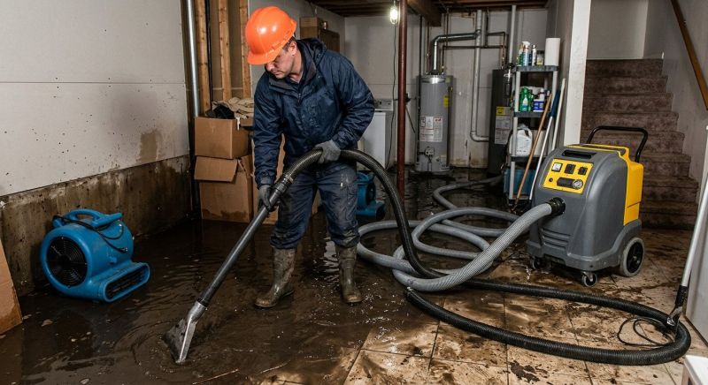 Basement Water Cleanup in Napa, CA
