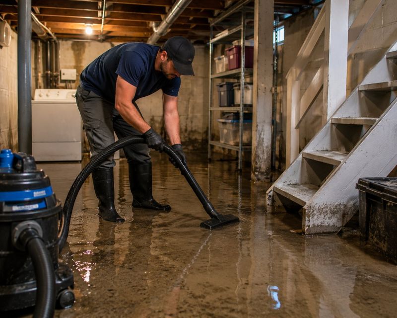 Flooded Basement Cleanup in Santa Rosa, CA