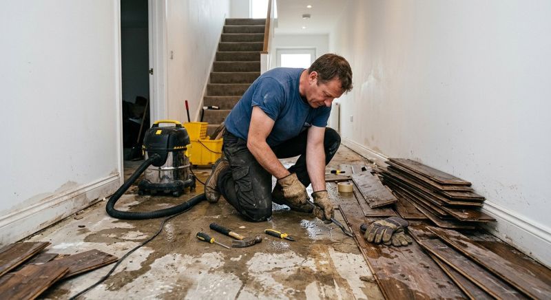 Flooded Floor Repair in Napa, CA