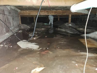 Sewer Overflow Damage