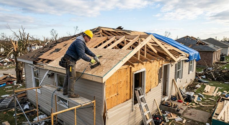 Storm Damage Restoration in Kansas City, KS