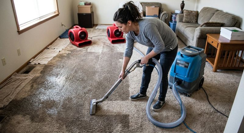Wet Carpet Drying in Napa, CA